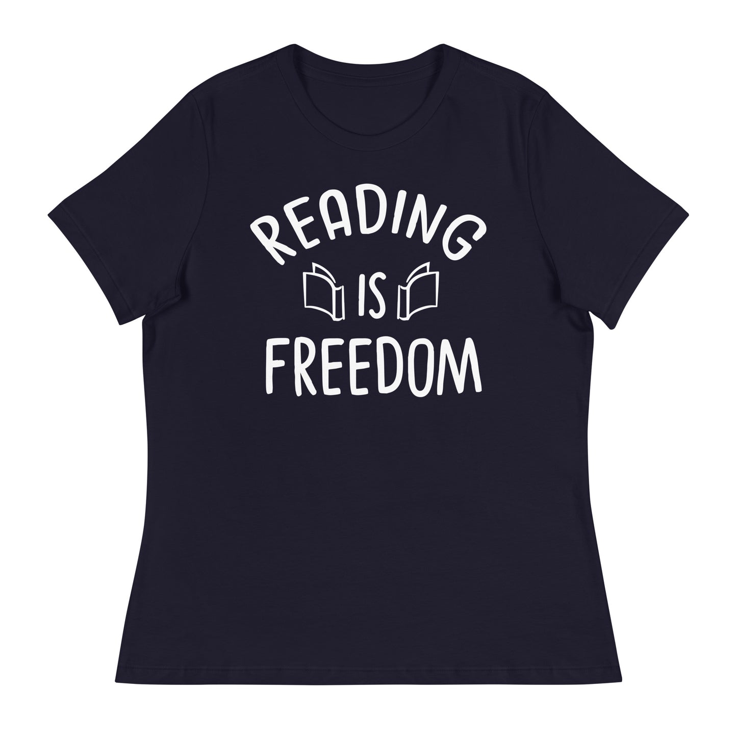 Summertime Reading Is Freedom Women's Tee.