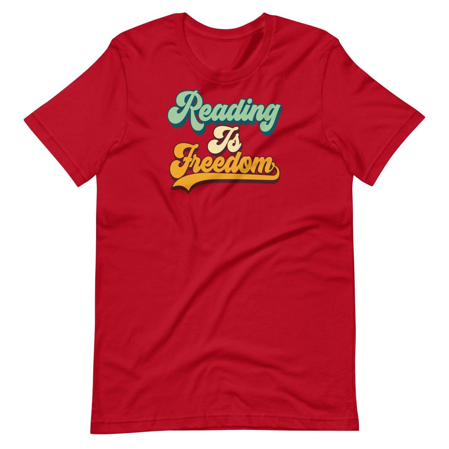 Retro Reading Is Freedom Tee