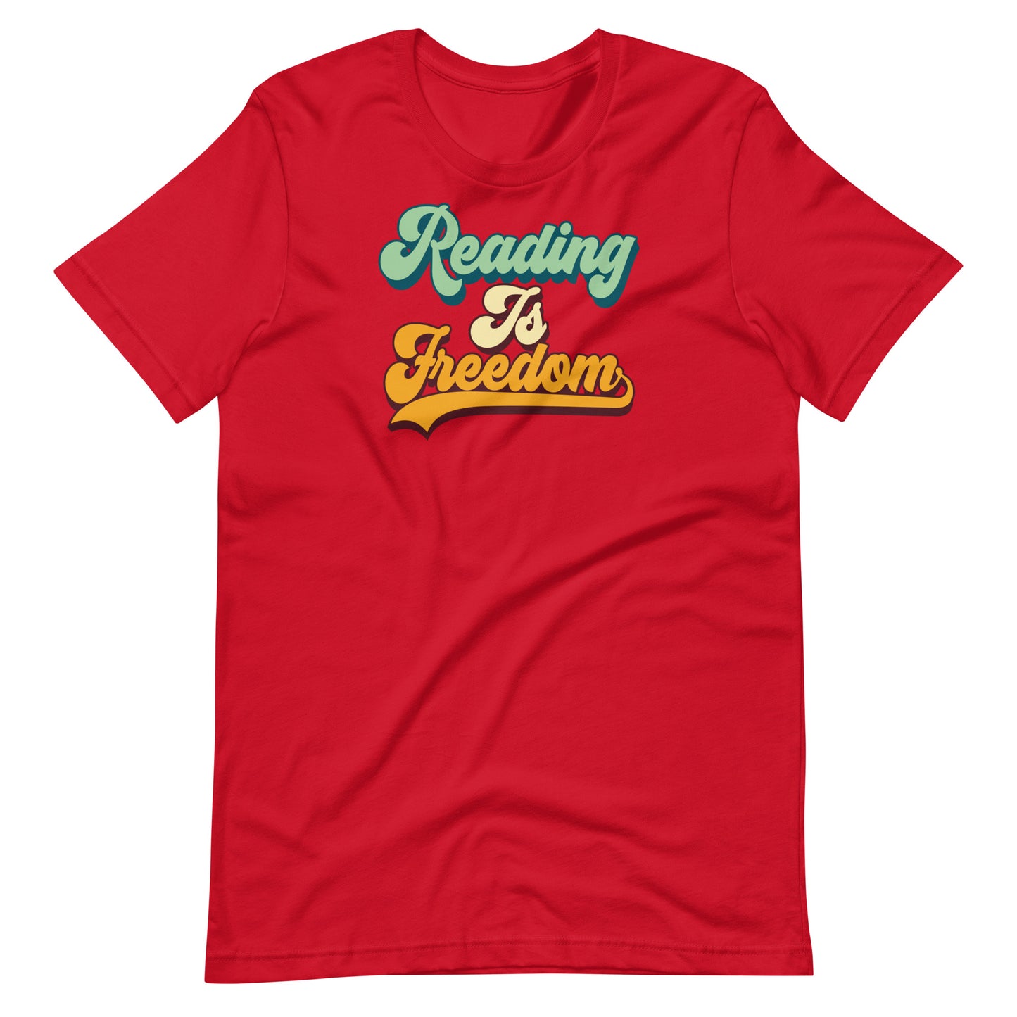 Retro Reading Is Freedom Tee