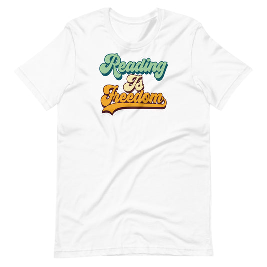 Retro Reading Is Freedom Tee